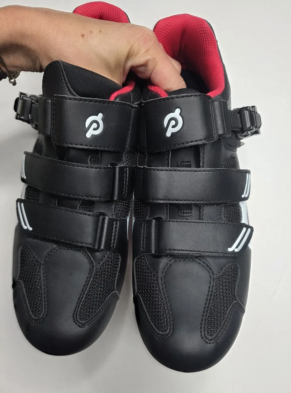 Peloton Mens Cycling Shoes Black Size Europe 44 US 10.5
